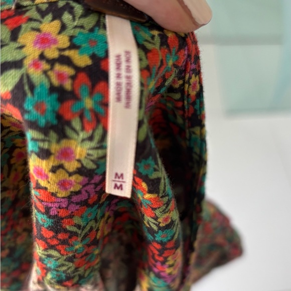 Free People Floral Button-Up Women's Top size M - Picture 8 of 10